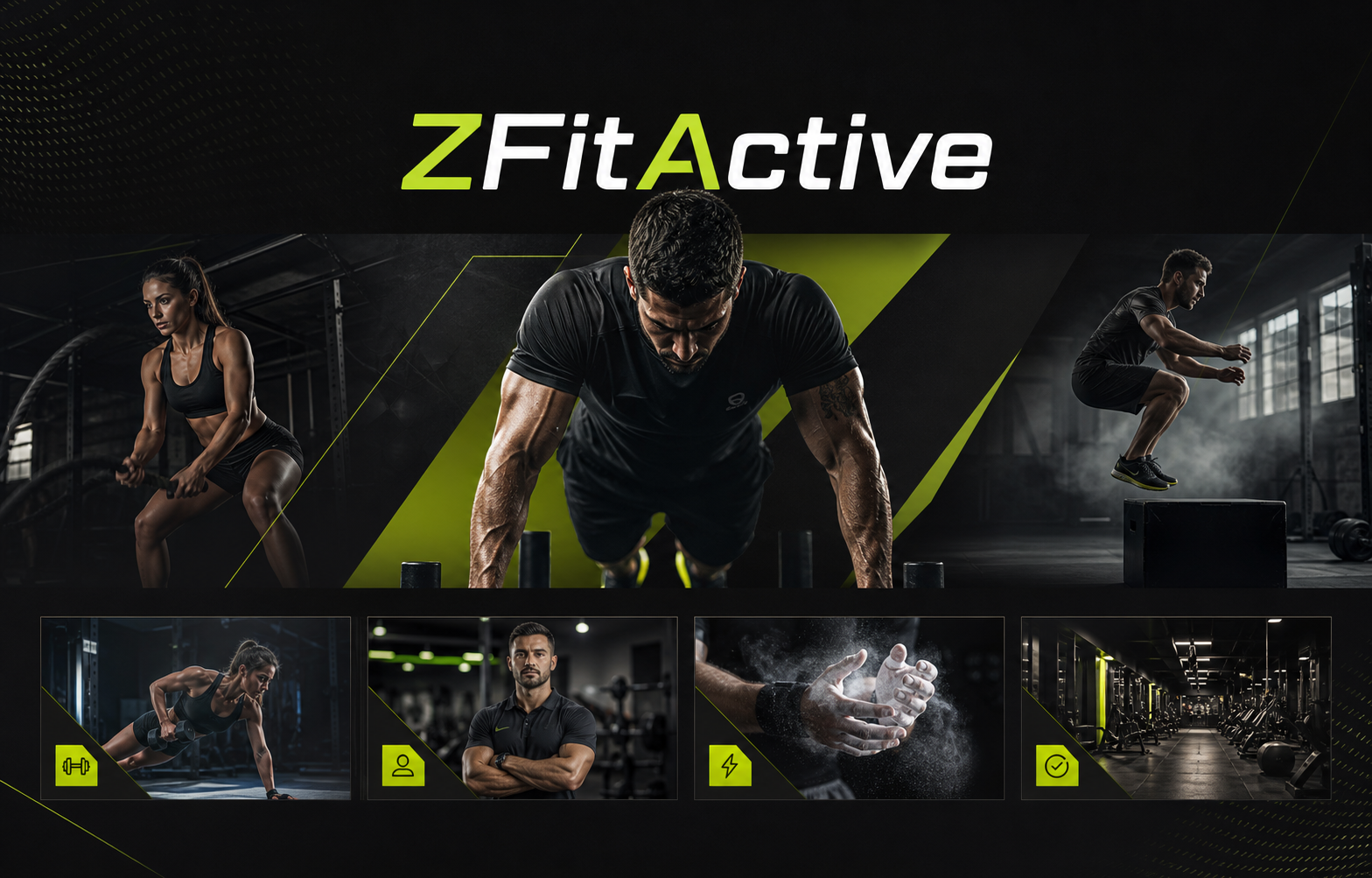 Aperçu du site ZFitActive